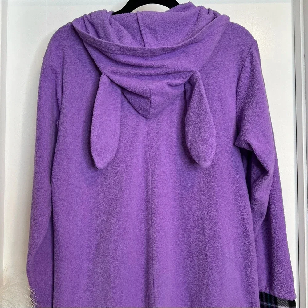 Disney‎ Eeyore Onesie Costume Union Suit Pajamas. Size Medium. - Picture 8 of 13